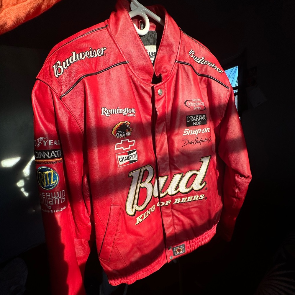 Chase Authenthics Budweiser Bomber Jacket